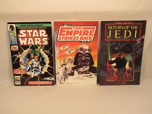 STAR WARS Classic Graphic Novels Empire Strikes Back Return Of The Jedi - Picture 1 of 8