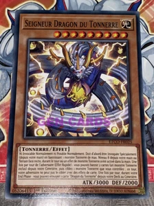 Carte Yu Gi Oh SEIGNEUR DRAGON DU TONNERRE ETCO-FR025 x 3 - Picture 1 of 1
