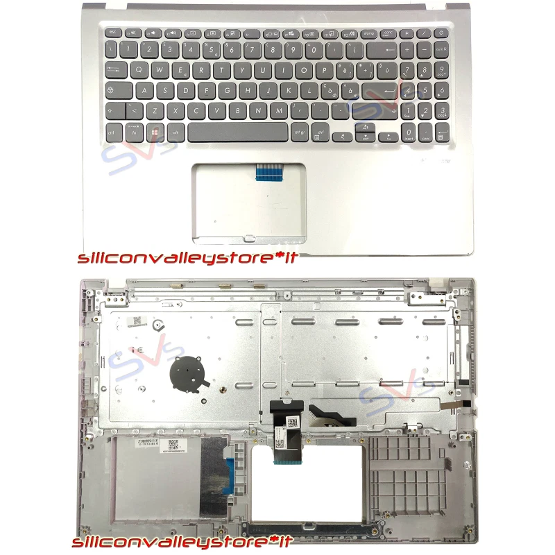 Palmrest Topcase con Tastiera per Asus X515 X515MA Silver 90NB0TH2-R30IT0 - Immagine 1 di 1