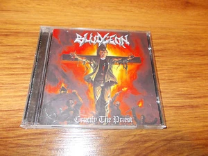 BLUDGEON - CRUCIFY THE PRIEST-CD - CD - RARE PROMO, METAL BLADE, DEATH METAL - Picture 1 of 1