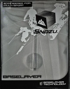 SNOZU GIRL'S LIGHT BLUE BASELAYER INSULATING TOP SIZE XL (12/14) NEW IN  PACKAGE - Picture 1 of 5