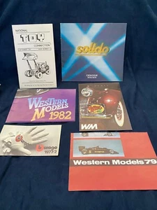6 - Diecast Model Car Catalogs - 3 - Western, Solido, National Toy Connection, B - Picture 1 of 8
