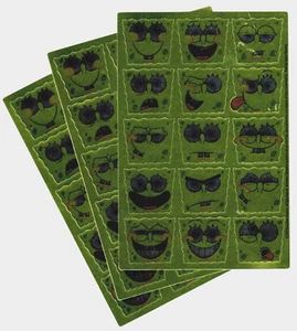 3 Hojas Bob Esponja Pantalones Cuadrados CARA DIVERTIDA Brillante Álbum de Recortes Pegatinas! - Imagen 1 de 1