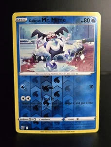 Pokémon TCG - GALARIAN MR. MIME 034/163 - REVERSE HOLO - BATTLE STYLES 2021 - LP - Picture 1 of 1