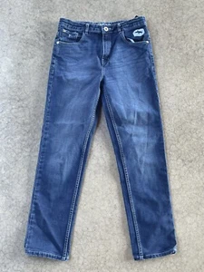 Boys Palm Tree Surf Shack Denim Jeans 15-16 yrs 29"-31" B Youth Preowned - Picture 1 of 10