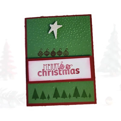 STAMPIN' UP!  KIT DE CUATRO TARJETAS DE FELICIDAD NAVIDAD (4) Foto 1 de 4