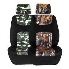 Universal Hunting Inspired Print Seat Covers Fit For Car Truck SUV Van–Full Set