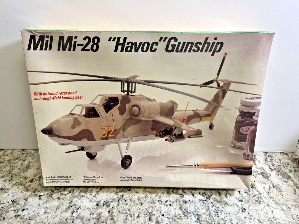 Italeri Mil Mi-28 Havoc Gunship Helicopter  Model New Scale 1/72 SEALED - Image 1 of 1