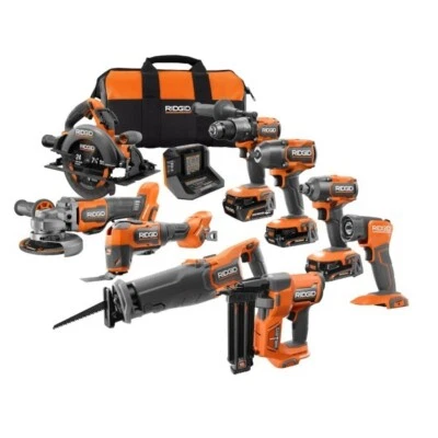 RIDGID CANADA 18V Brushless Cordless 9-Tool Kit - Image 1 of 4