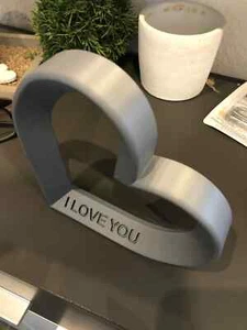 Big Heart Desk Display - Picture 1 of 2