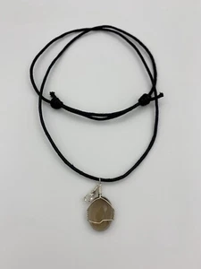 Rauchcitrin & Herkimer Diamant Silber Anhänger, Motivation & Kreativität - Bild 1 von 5