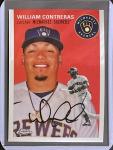 William Contreras - 2023 Topps Chrome Platinum Anniversary Baseball #225 - Bild 1 von 1