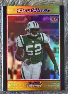 2007 BOWMAN CROMATO ORO/50 DAVID HARRIS RC JETS - Foto 1 di 2