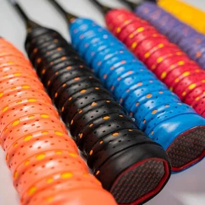 Tennis Badminton Squashschläger Anti Rutsch Over Grip Tape absorbiert Schweiß B ha52 - Bild 1 von 26