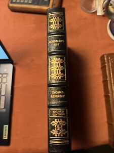 Schindler's List, Thomas Keneally, Easton Press, Signed Collector's Edition.