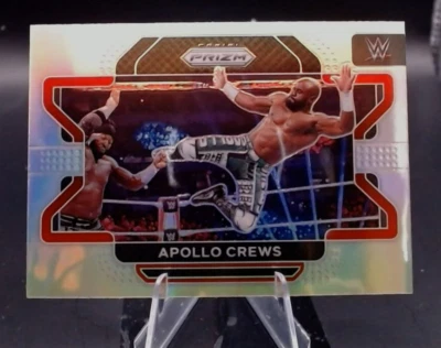 2022 Panini Prizm WWE - Apollo Crews #74 Silver Prizm - Image 1 of 2