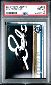 2019 Topps Update Ken Griffey Jr SP Image Variation US93 PSA 10!!! Mariners - Picture 1 of 2