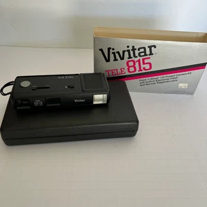 Vivitar Tele 815 Camera With Manual And Box - PARTS OR REPAIR - Picture 1 of 18