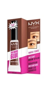 Nyx Professional Makeup The Brow Glue, Instant Brow Styler, Medium Brown, Neu - Bild 1 von 4