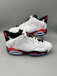 Nike Air Jordan 6 Retro Low Golf Shoes, White Infrared. Men's Sz 7, DV1376-106 - Picture 1 of 13
