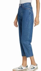 rag & bone Alissa High-Rise Cropped Barrel Wide Leg Jeans Gr. 27 Denim Freizeit - Bild 1 von 10