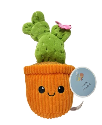 Plush Cactus Cute Green Potted Plant Stuffed Bear Garden Lovers Gift, Brand New - Image 1 of 4