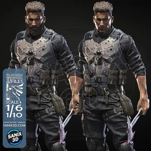 The PUNISHER  22 cm avec la base - Picture 1 of 17