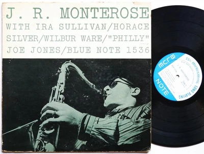 J.R. MONTEROSE LP BLUE NOTE BLP 1536 US 1957 LEXINGTON RVG EAR DG MONO FLAT Jazz - Image 1 of 4