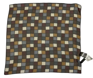 ECHO All Veiled Silk Geometric Print Women Scarf NWT - Picture 1 of 4