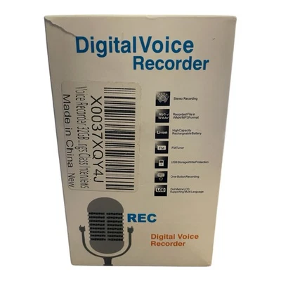 Voice Recorder, 32 GB For Class Interviews & Meetings - New In Box - Image 1 of 2