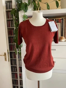 ELEGANCE Paris SET Wolle & Seide Braun/Terrakotta Gr. 38 Neu - Bild 1 von 14