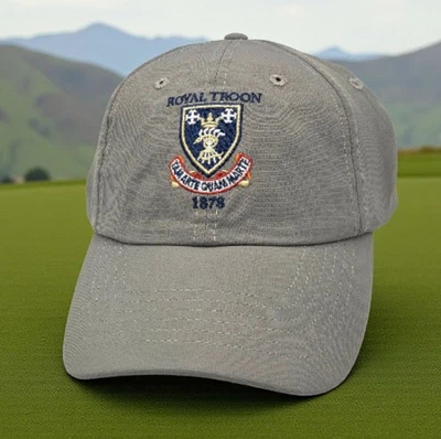 Gorra Royal Troon Golf Club Imperial Técnica Ajuste Relajado Correa OSFM  Foto 1 de 4