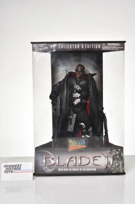 Figura RARA 2002 Toy Biz Marvel Studios Blade 12" Edición Coleccionista (NUEVA) Foto 1 de 4