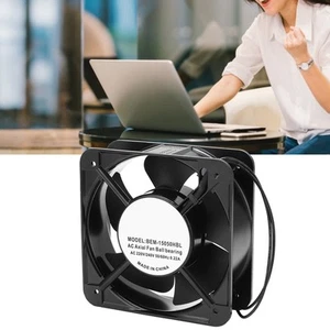BERM AC Axialventilator 220 240VAC Kugellager Großer Luftstrom Leise Leistungss❀ - Afbeelding 1 van 24