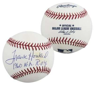 Senators Frank Howard "1960 NL ROY" Authentic Signed OML Baseball BAS #BV01136 - Image 1 of 4