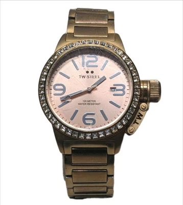 TW STEEL Ladies Canteen Rose Gold 40mm Watch - TW305 - Image 1 of 4