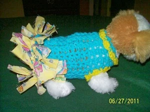 XS Apparel SOFT BLUE Dress bug RAG-A-MUFFIN Skirt - Picture 1 of 1