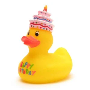 Rubber Duck Bath Duck Birthday Ducky Rubber Duckie - Picture 1 of 4