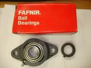 Fafnir RCJT 1 Flanged Bearing RCJT1 Industrial Duty Self Locking Collar - Picture 1 of 3