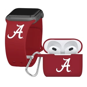 Alabama Crimson Tide Silikon Apple Gen 3 Kombipaket - Bild 1 von 2