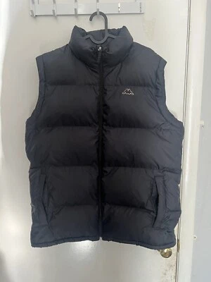 Chaleco acolchado Kappa mediano con capucha Foto 1 de 4