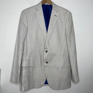 Vineyard Vines Mens 40L Linen Blend Blazer Sport Coat Jacket - Picture 1 of 16