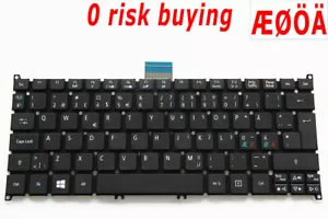 Nordic Danish Keyboard for Acer Aspire V5-121 V5-131 V5-171 S3-391 S3-951 S5-391 - Bild 1 von 5