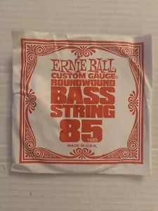Ernie Ball 1685 85 Roundwound Bass Single String - Picture 1 of 2