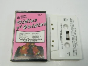 Oldies But Goodies Volume 4 Cassette Tape 10 Original Artist 1986 Chuck Berry... - Imagen 1 de 2
