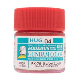 Mr Hobby (Gunze) HUG04 Aqueous Gundam Color Gundam Red Acylic Paint 10ml Brand N - Picture 1 of 1