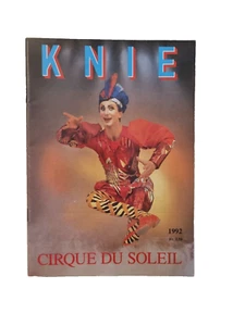 Knie & Cirque Du Soleil 1992 Schweizer National - Zirkus Gebruder Knie Programm - Bild 1 von 13