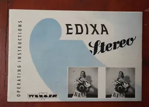 WIRGIN EDIXA STEREO ANLEITUNGSBUCH/220033 - Bild 1 von 1