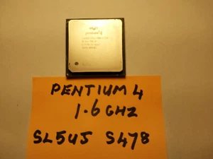 Pentium 4 1.6GHz 1,75v 400MHz Bus 256Kb L2 SL5UJ Willamette Socket 478 CPU - Picture 1 of 1
