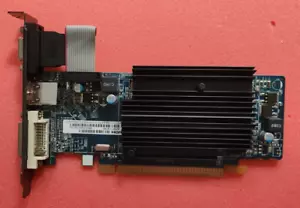 SAPPHIRE RADEON GRAPHICS CARD HD5450 HM PCI-E HDMI/DVI-I-V/GA W/512M DDR3 VRAM - Picture 1 of 6